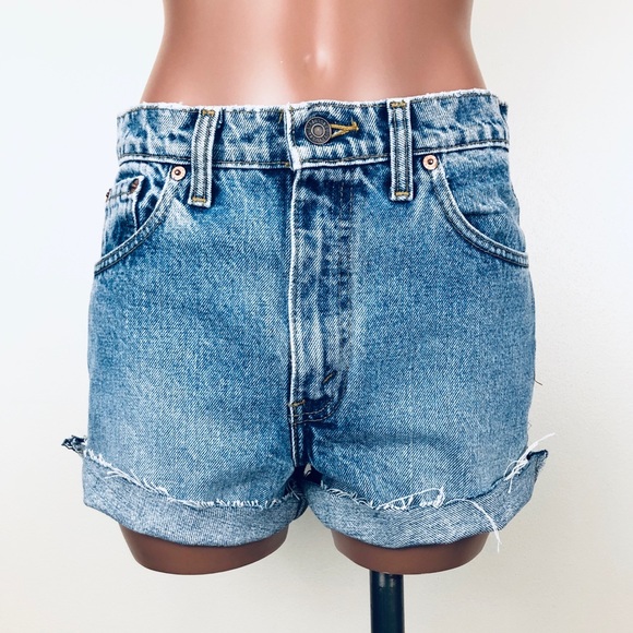 Levi's Pants - VTG Levi’s Cut Off High Rise Jean Shorts Levi's Pants - VTG Levi’s Cut Off High Rise Jean Shorts